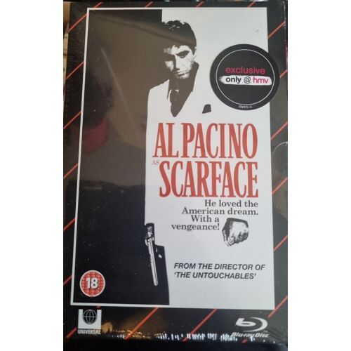 Scarface & Limited Edition Vhs Style Hmv Boxset - Blu-Ray