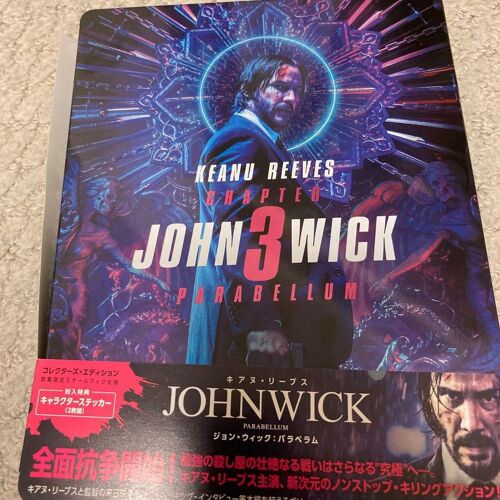 John Wick Parabellum Édition Collector Steelbook Blu-Ray - Keanu Reeves