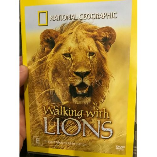 Walking With Lions (National Geographic) - Documentaire Animalier Dvd