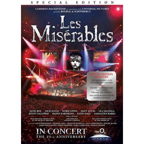 Les Misérables: In Concert - 25th Anniversary Show (2011) Dvd