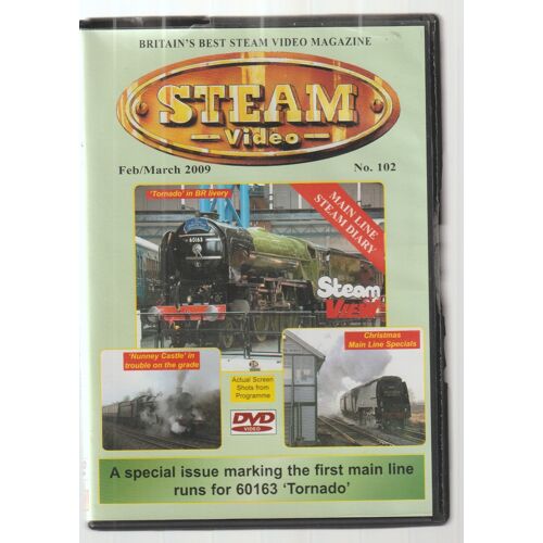 Dvd Steam Video Magazine No 102 Feb & March Railway Tvp (2009)