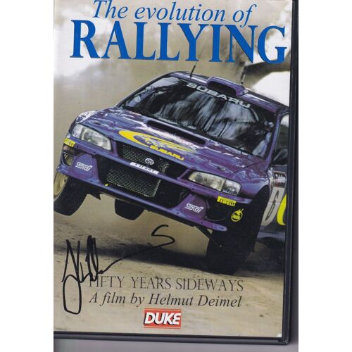 Juha Kankkunen Autographed The Evolution Of Rallying Wrc Group Dvd (2001)