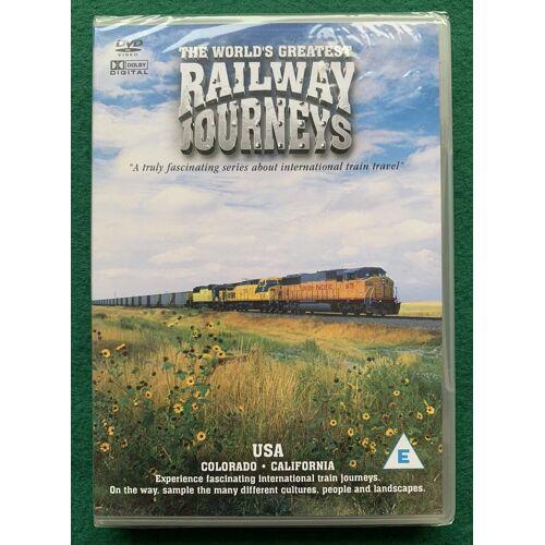 The Worlds Greatest Railways Journeys: Usa Colorado Et Californie - Dvd