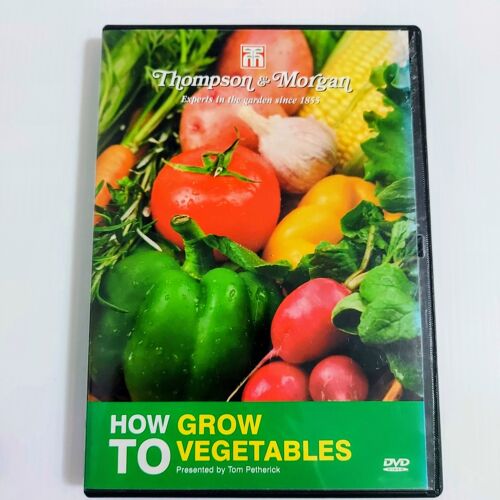 Garden How To Grow Vegetables - Thompson Morgan, Tom Petherick Guide Dvd (2007)
