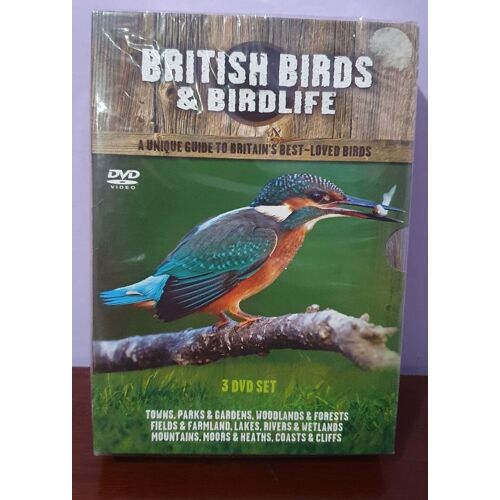 Coffret 3 Dvd British Birds And Birdlife - Guide Complet Des Oiseaux Britanniques