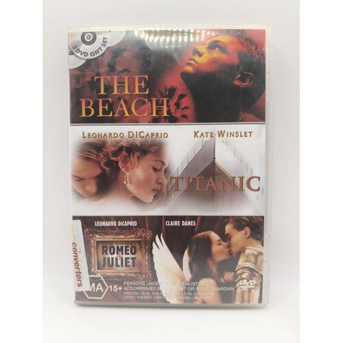 The Beach / Titanic / Romeo & Juliet - Coffret 3 Films Dvd