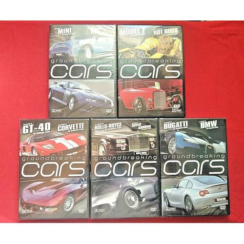 Groundbreaking Cars Bundle - Bugatti - Gt 40 - Mini - Model Dvd