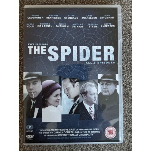The Spider All 6 Episodes : 2 Set Danish Dvd