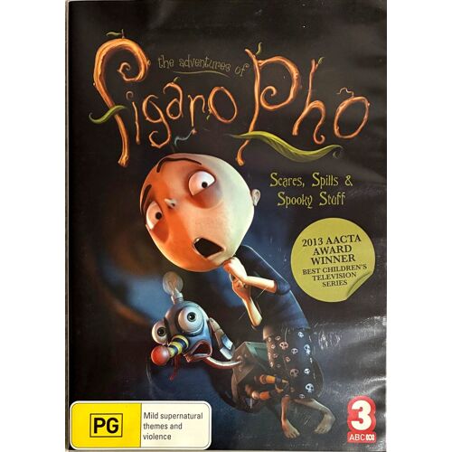 Dvd The Adventures Of Figaro Pho - Scares, Spills & Spooky Stuff (2013)