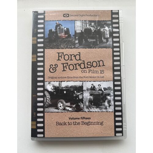 Tractor Farming History Ford & Fordson On Film Vol 15 Back Dvd