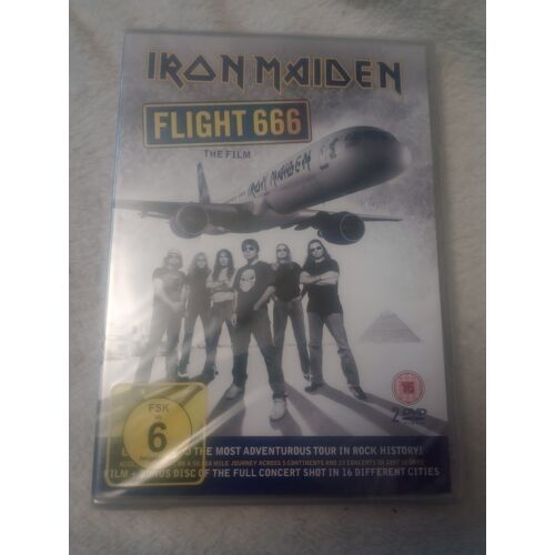 Iron Maiden Flight 666: The Film - Double Set Dvd Uk/Eu (2009)