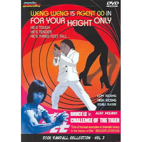 For Your Height Only / Challenge Of The Tiger Dvd