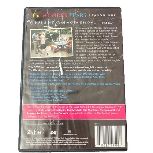 Dvd The Wonder Years : Saison 1 (2014)