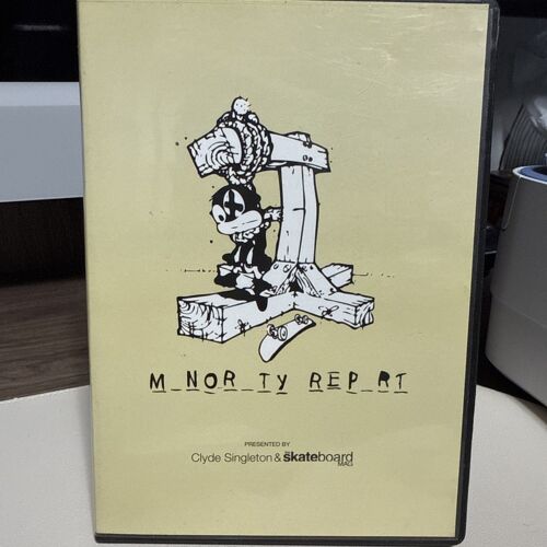 Minority Report Clyde Singleton & Skateboard Mag Dvd (2006)