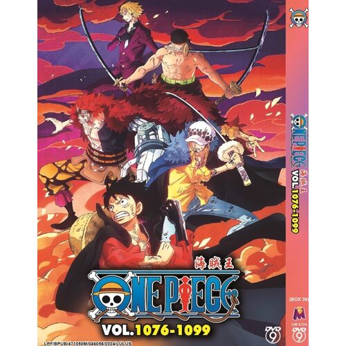 One Piece Série Tv Épisodes 1076-1099 - Doublage Anglais - Dvd