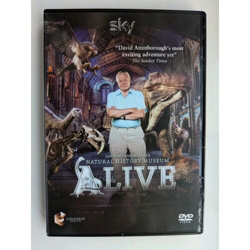 David Attenborough's Natural History Museum Alive Dvd (2013)