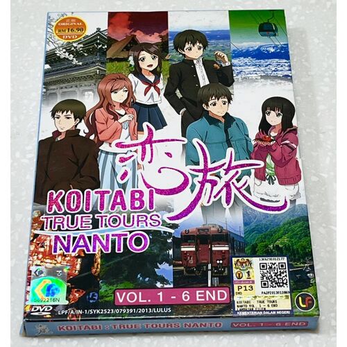 Koitabi True Tours Nanto (Vol.1 - 6 End) Anime Dvd Toutes Zones