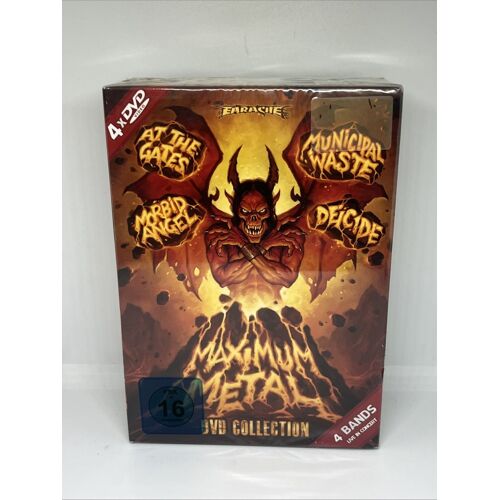 Maximum Metal Dvd Par Deicide, Morbid Angel, Municipal Waste, At The Gates