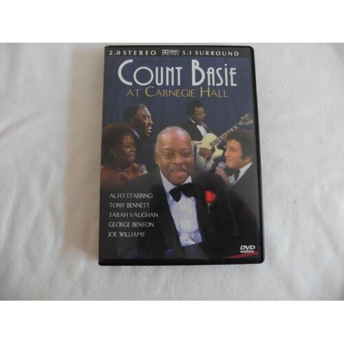 Count Basie At Carnegie Hall - S Vaughan, T Bennett, G Benson - Dvd (1981)