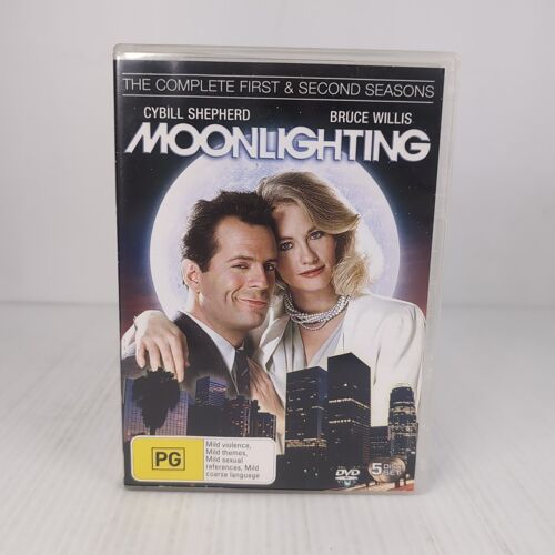 Moonlighting Saison 1 - 2 Dvd (1985) Bruce Willis, Cybill Shepherd