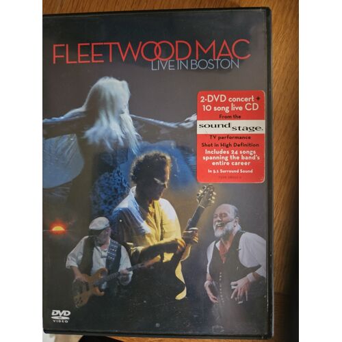 Fleetwood Mac Live In Boston Music Concert - Dvd (Audio Manquant)