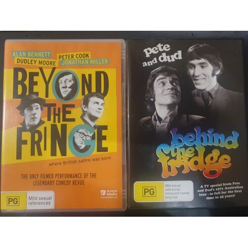 Dvd Pete And Dud Behind The Fridge - Comédie Britannique Culte