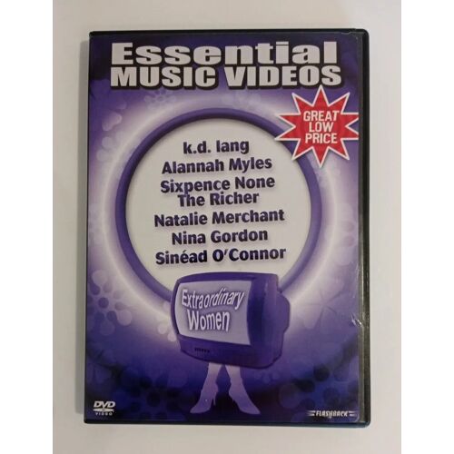 Essential Music Videos Extraordinary Women K.D.Lang Alannah Myles Etc - Dvd