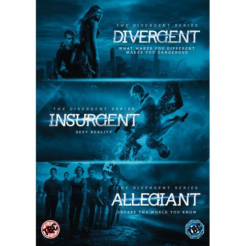 Divergent / Insurgent / Allegiant (2016) - Shailene Woodley - Coffret Dvd