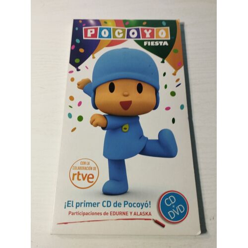 Pocoyo Fiesta Edurne Alaska - Cd + 6 Chapitres Dvd (Espagnol)