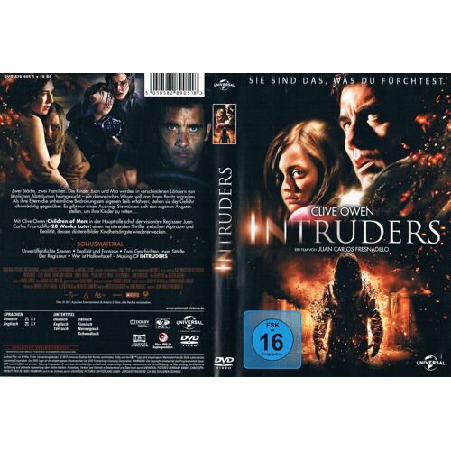 Intruders - Clive Owen - Horrorthriller Uncut - Dvd