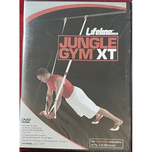 Lifeline Jungle Gym Xt Suspension Trainer Bodyweight Dvd