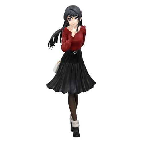 Rascal Does Not Dream Of Bunny Girl Senpai Trio-Try-It Statuette Pvc Mai Sakurajima Winter Outfit Ver. 21 Cm