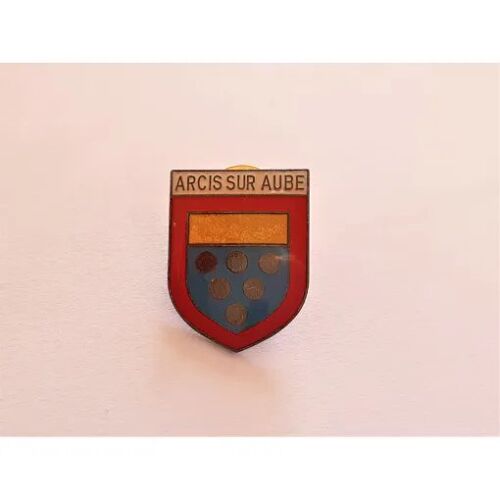 Pins Ville Arcis Sur Aube Cp 10700 Aube Blason Armoiries