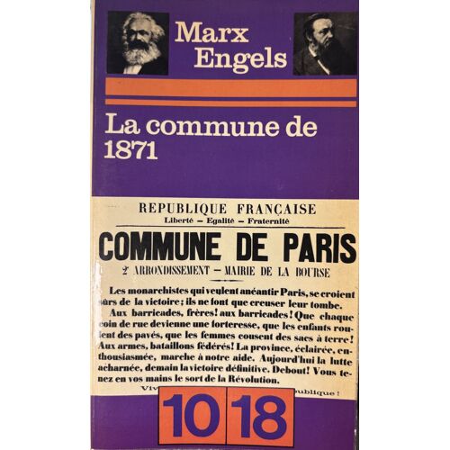 La Commune De 1871 Marx Engels