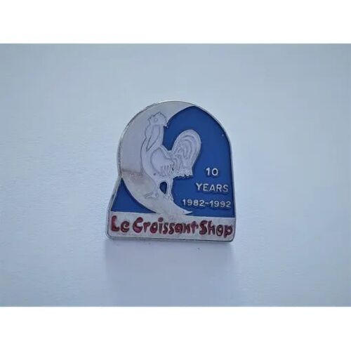 Pins Alimentation Le Croissant Shop 10 Years 1982-1992 Coq