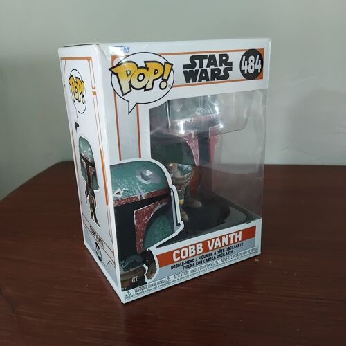 Pop Star Wars The Mandalorian Cobb Vanth Marshall 484 En Armure Boba Fett