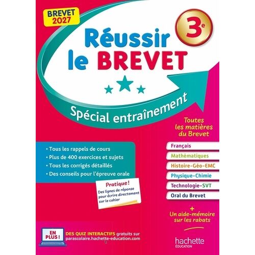 Réussir Le Brevet 2027
