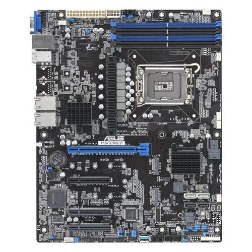 ASUS P13R-E/10G-2T - Carte-mère - ATX - Socket LGA1700 - C266 Chipset - USB 3.2 Gen 1, USB 3.2 Gen 2 - 10 Gigabit LAN - carte graphique embarquée