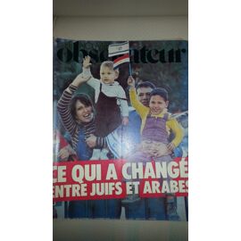 Le Nouvel Observateur N°681 De 1977 Ce Qui A Changé Entre Juifs Et Arabes