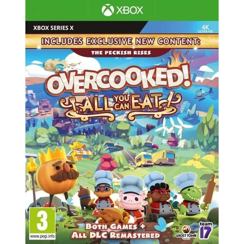 Overcooked! All You Can Eat (1 + 2 + Dlc Remasterisés) Xbox Series X