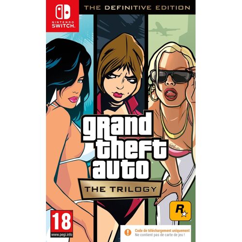 Grand Theft Auto : The Trilogy (Code in a Box) The Definitive Edition Switch