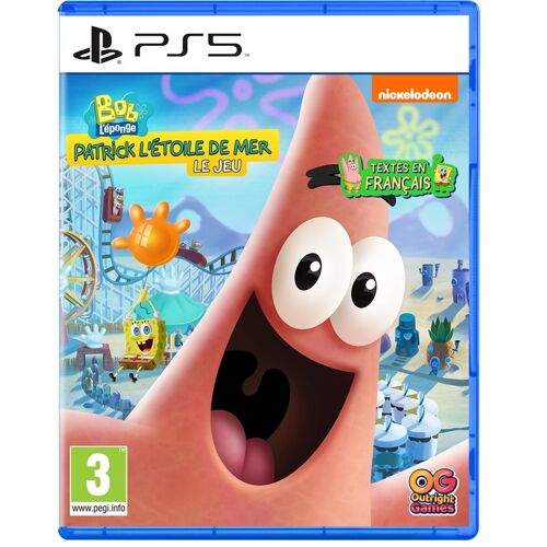 Bob L'éponge : Patrick l'Étoile de Mer - Le Jeu PS5