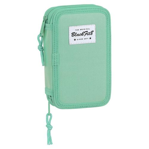 Safta Blackfit8 - Trousse - Petit, Double, 28 Pcs - Turquoise