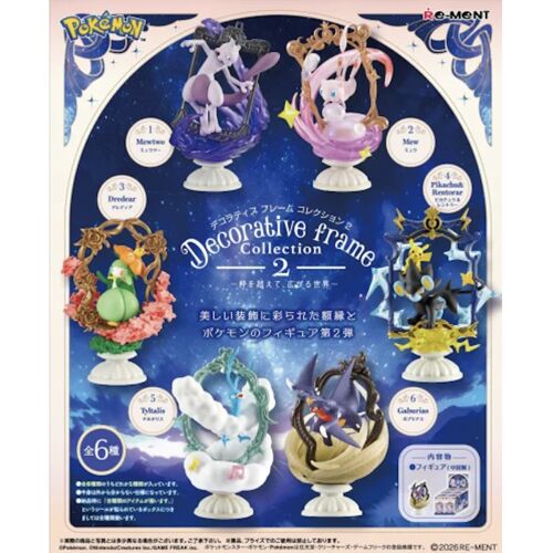 Figurine Pokemon Re-Ment Decorative Frame Collection 2