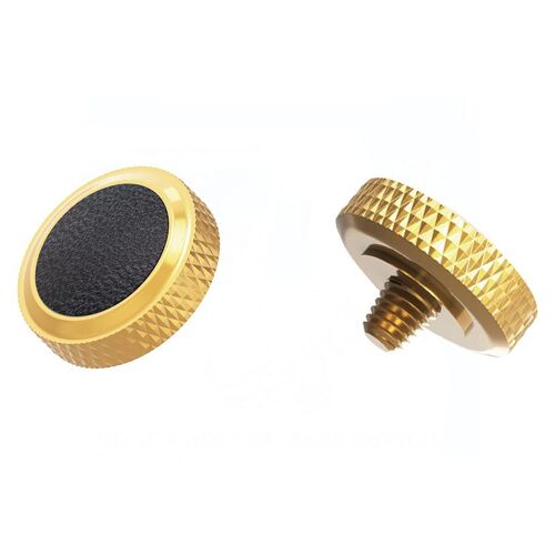 JJC SRB-DGD BLACK pièce d'assemblage d'appareil-photos Soft release button Noir, Or Universel Fujifilm X-T5/ X-T4/ X-T3/X-T30 II/X-E4/X-E5/X-E2S/X-E3/X-PRO1/X-PRO2/X-T2/X-T10/ X-T20/X-T30...
