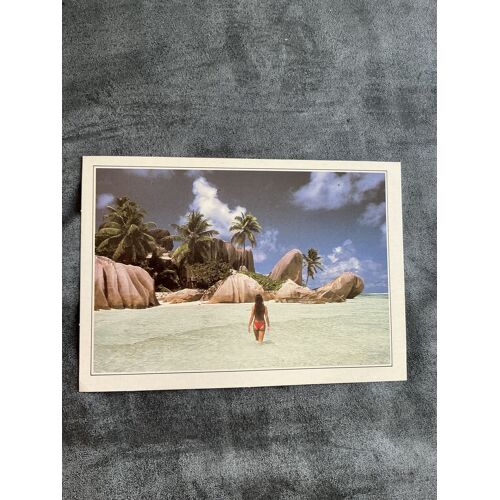 Carte Postale Vintage, Seychelles. L’Anse Royale