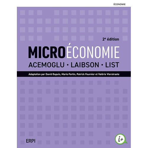 Microéconomie - Manuel + Version Numérique 12 Mois