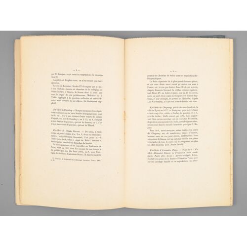 Les Ex-Libris Français Depuis Leur Origine Jusqu'à Nos Jours (Texte Et Album - Complet)