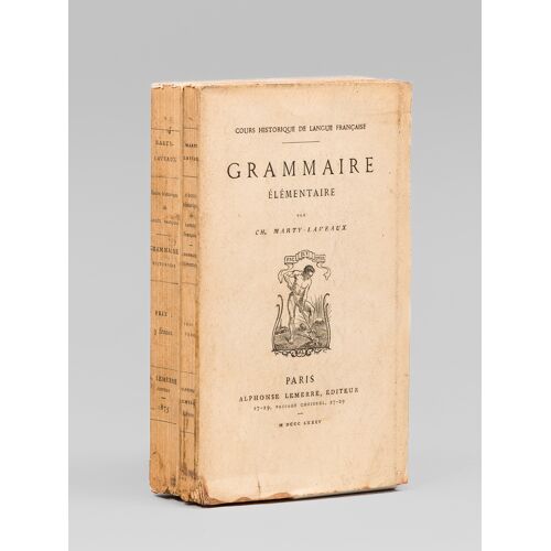 Cours Historique De Langue Française. Grammaire Elémentaire [ On Joint : ] Grammaire Historique