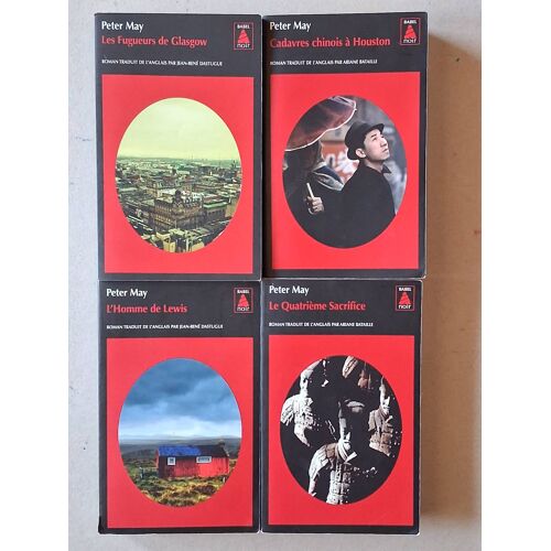 Peter May - Lot De 4 Livres